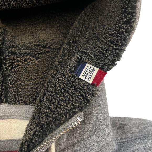 SuperDry Men's Core Applique Full Zip Hoodie Sweatshirt Gray Small - Picture 4 of 13